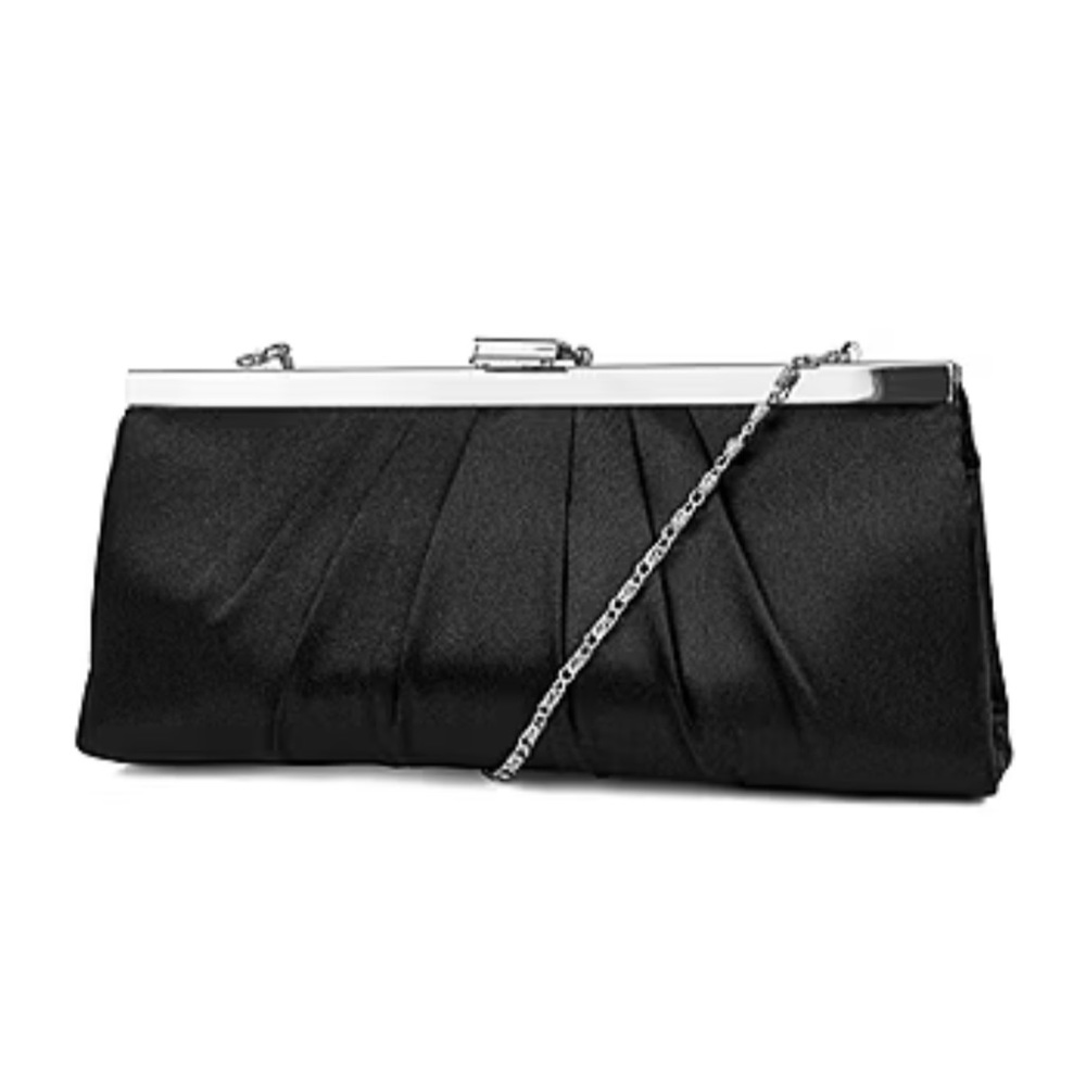 GUNNE SAX BLACK FORMAL CLUTCH PURSE